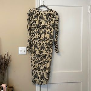 Hope & Ivy MIDI Dress with Slit